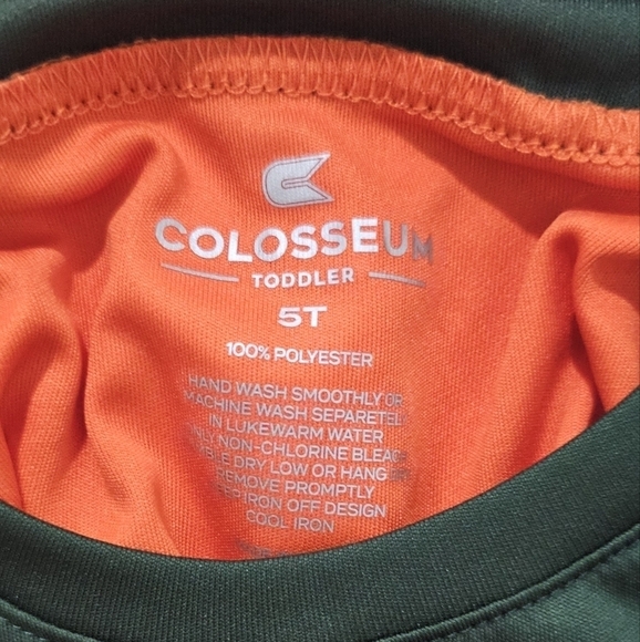 Toddler Colosseum Orange Miami Hurricanes Vecna Tank Top & Shorts Set Boy Girl - Picture 10 of 11